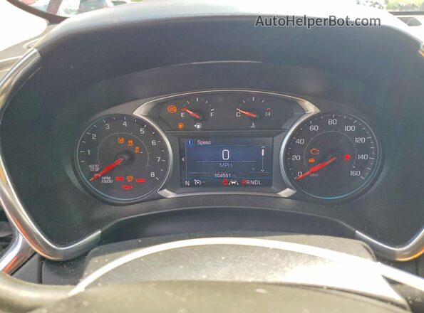 3GNAXKEV4LS572970 2020 CHEVROLET EQUINOX Красный Вид щитка приборов