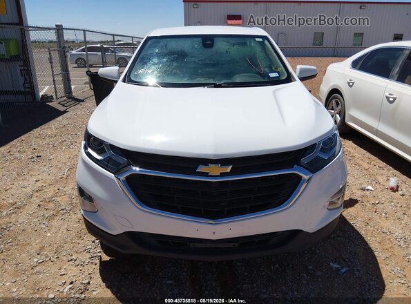 3GNAXKEV4ML300186 2021 CHEVROLET EQUINOX White Вид щитка приладів