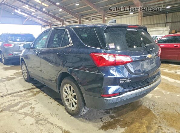 3GNAXKEV4MS108515 2021 CHEVROLET EQUINOX Blue Tył lewy