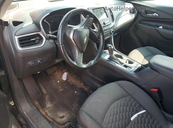 3GNAXKEV5KL363018 2019 CHEVROLET EQUINOX Black Вид панелі приладів