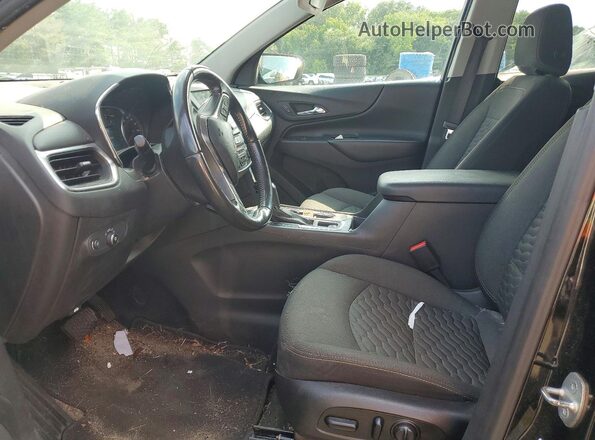 3GNAXKEV5KL363018 2019 CHEVROLET EQUINOX Black Вид салону спереду