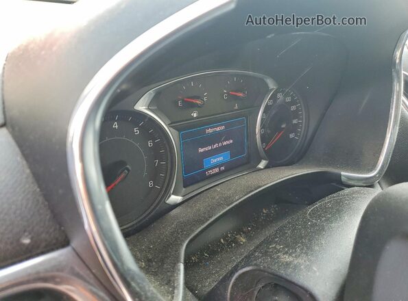 3GNAXKEV5KL363018 2019 CHEVROLET EQUINOX Black Вид щитка приладів