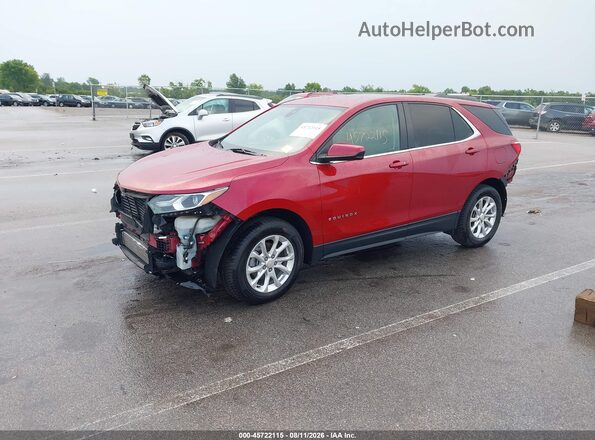 3GNAXKEV5LS548984 2020 CHEVROLET EQUINOX Red Առջևի ձախ երեք քառորդ տեսարան