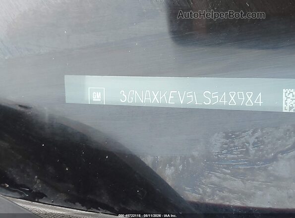 3GNAXKEV5LS548984 2020 CHEVROLET EQUINOX Red Սալոնի 360 աստիճան տեսք