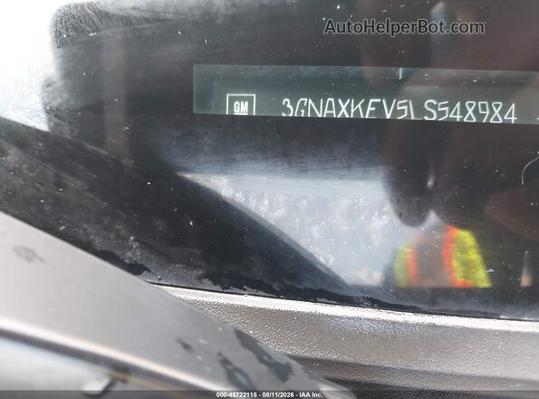 3GNAXKEV5LS548984 2020 CHEVROLET EQUINOX Red Շարժիչի բաժամունքի տեսք