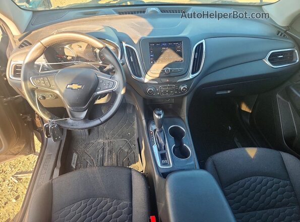 3GNAXKEV5MS104974 2021 CHEVROLET EQUINOX Черный Вид панели приборов