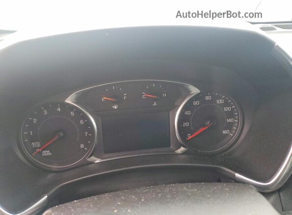 3GNAXKEV5NL227668 2022 CHEVROLET EQUINOX White Instrument cluster view