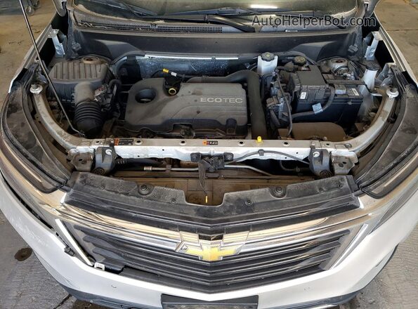 3GNAXKEV6NL229994 2022 CHEVROLET EQUINOX Silver Vista del compartimento del motor