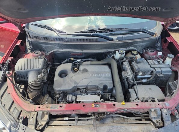 3GNAXKEV7LS510642 2020 CHEVROLET EQUINOX Red Вид задньої частини салону