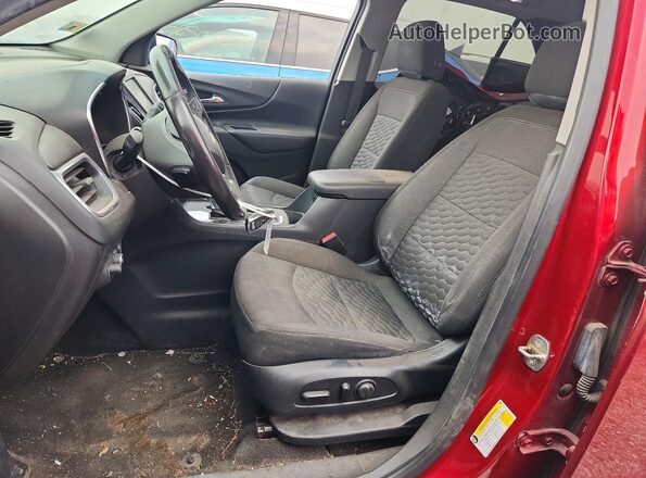 3GNAXKEV7LS510642 2020 CHEVROLET EQUINOX Red Вид салону спереду