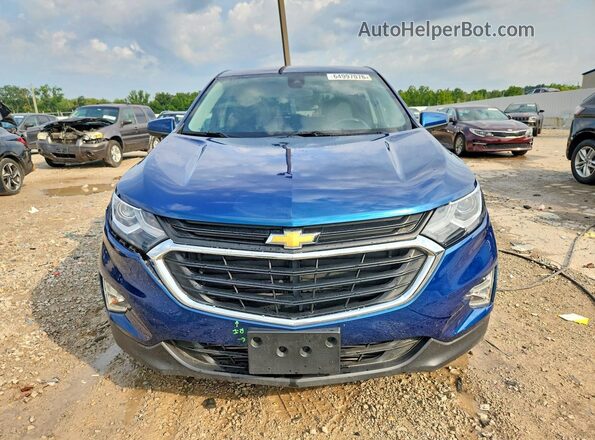 3GNAXKEV7ML383452 2021 CHEVROLET EQUINOX Blue Vista frontal