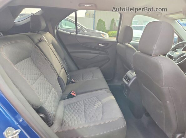 3GNAXKEV7ML383452 2021 CHEVROLET EQUINOX Blue Vista interior trasera