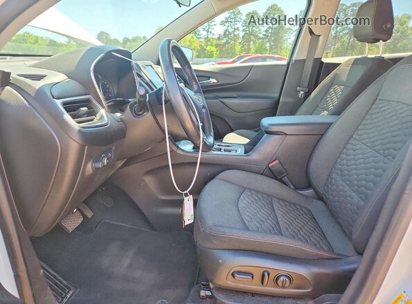 3GNAXKEV7MS123722 2021 CHEVROLET EQUINOX White Widok wnętrza z przodu