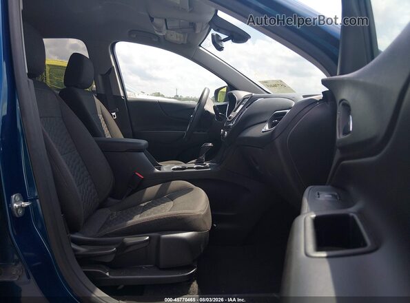 3GNAXKEV8LL186840 2020 CHEVROLET EQUINOX Blue Front interior view