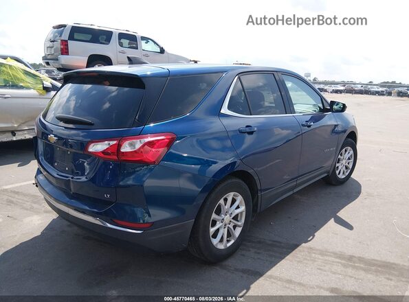 3GNAXKEV8LL186840 2020 CHEVROLET EQUINOX Blue Rear right