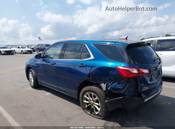 3GNAXKEV8LL186840 2020 CHEVROLET EQUINOX Blue Rear left