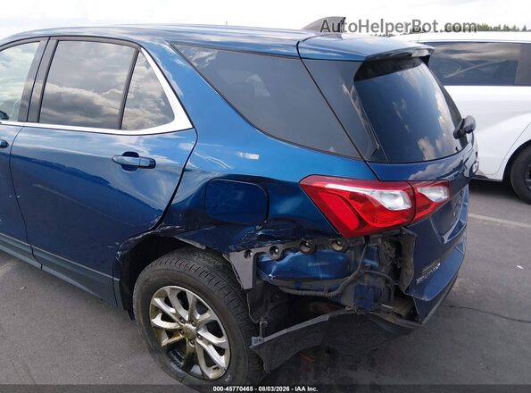 3GNAXKEV8LL186840 2020 CHEVROLET EQUINOX Blue Front view
