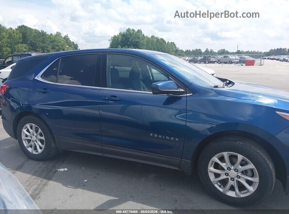 3GNAXKEV8LL186840 2020 CHEVROLET EQUINOX Blue Rear interior view