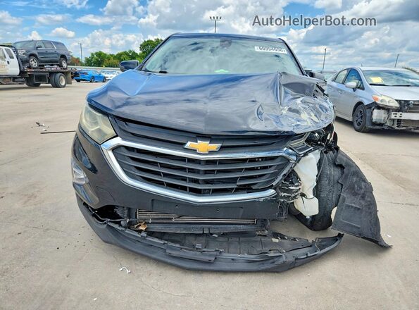 3GNAXKEV8LL197286 2020 CHEVROLET EQUINOX Black Widok z przodu