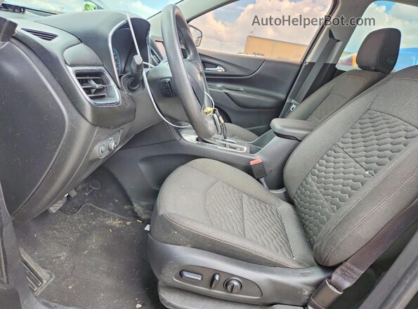 3GNAXKEV8LL197286 2020 CHEVROLET EQUINOX Black Widok wnętrza z przodu