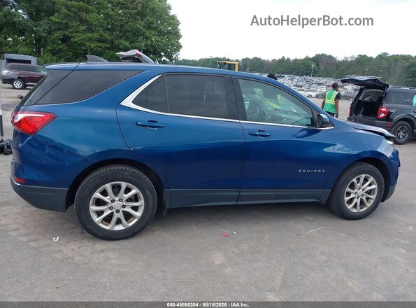 3GNAXKEV8LL264470 2020 CHEVROLET EQUINOX Blue Rear interior view