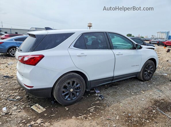 3GNAXKEV8MS101356 2021 CHEVROLET EQUINOX White Trasero derecho
