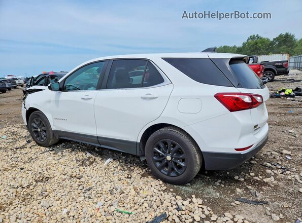 3GNAXKEV8MS101356 2021 CHEVROLET EQUINOX White Trasero izquierdo