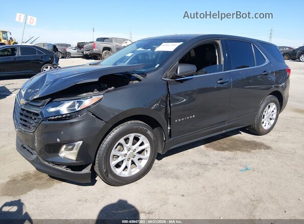 3GNAXKEV9LS525322 2020 CHEVROLET EQUINOX Gray Przód lewy