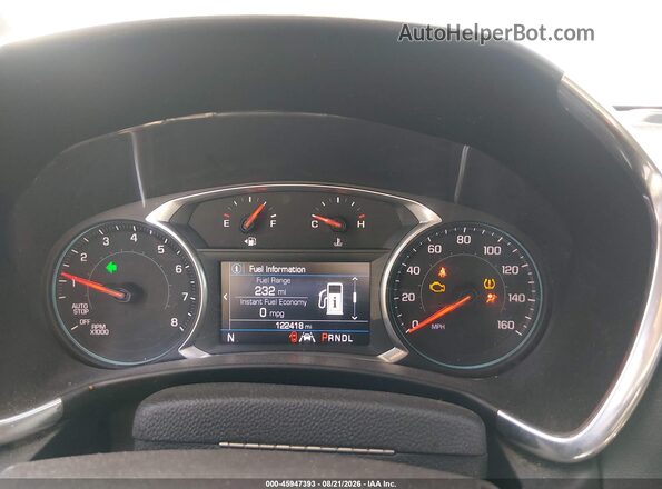3GNAXKEV9LS525322 2020 CHEVROLET EQUINOX Gray Widok tylnych siedzeń