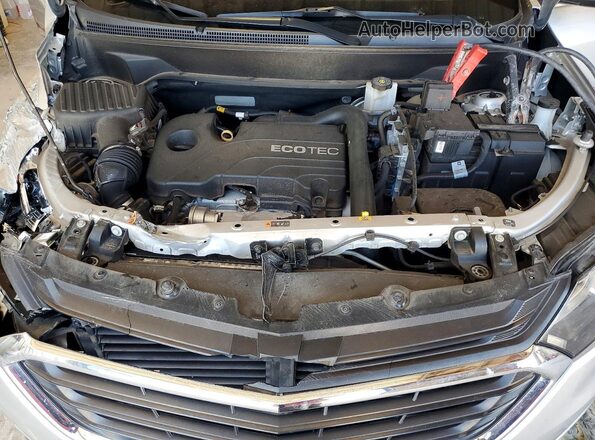 3GNAXKEV9LS664432 2020 CHEVROLET EQUINOX Silver Engine compartment view