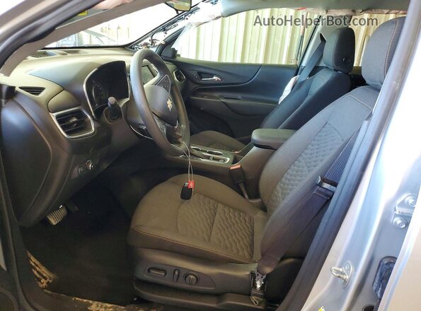 3GNAXKEV9LS664432 2020 CHEVROLET EQUINOX Silver Front interior view