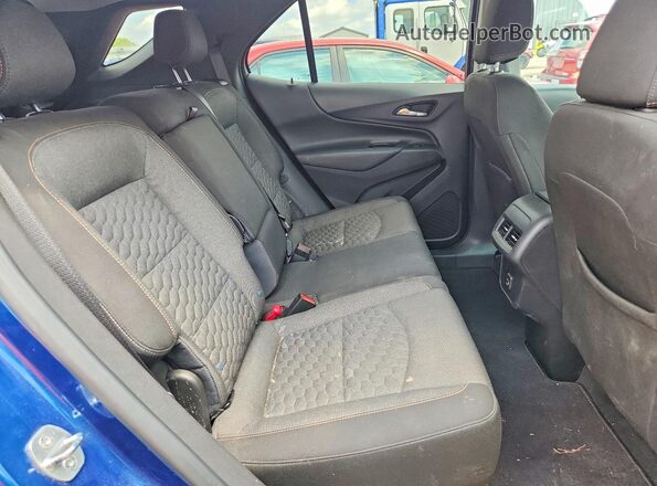 3GNAXKEV9ML305979 2021 CHEVROLET EQUINOX Blue Հետևի նստատեղերի տեսք