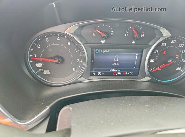 3GNAXKEV9ML305979 2021 CHEVROLET EQUINOX Blue Սարքավորումների վահանակի տեսք