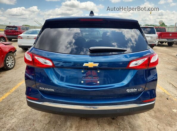 3GNAXKEV9ML305979 2021 CHEVROLET EQUINOX Blue Հետևի տեսք