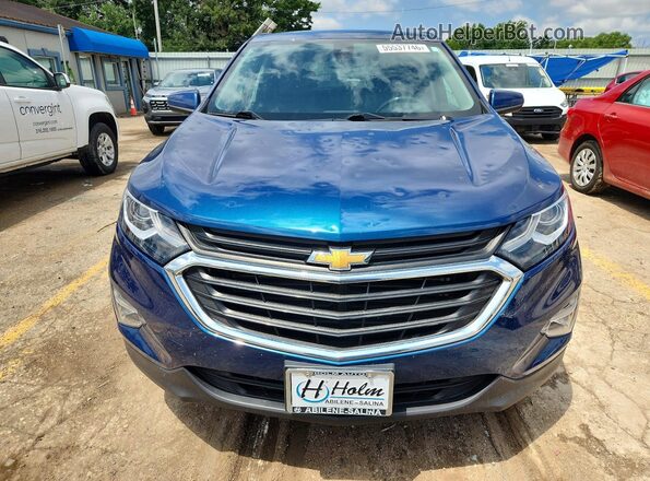 3GNAXKEV9ML305979 2021 CHEVROLET EQUINOX Blue Դիմացի տեսք
