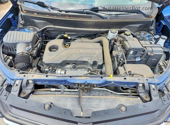3GNAXKEV9ML305979 2021 CHEVROLET EQUINOX Blue Սալոնի հետևի տեսք