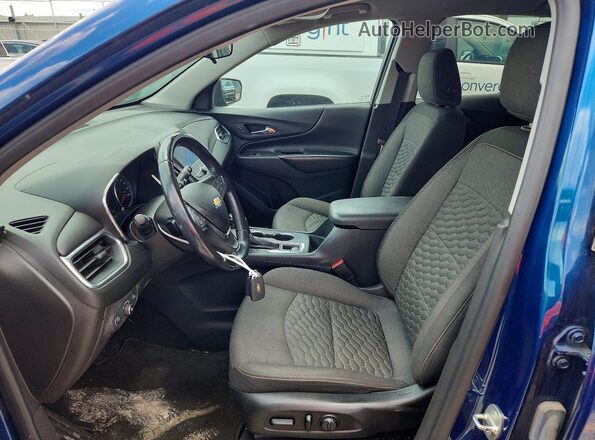 3GNAXKEV9ML305979 2021 CHEVROLET EQUINOX Blue Սալոնի դիմացի տեսք
