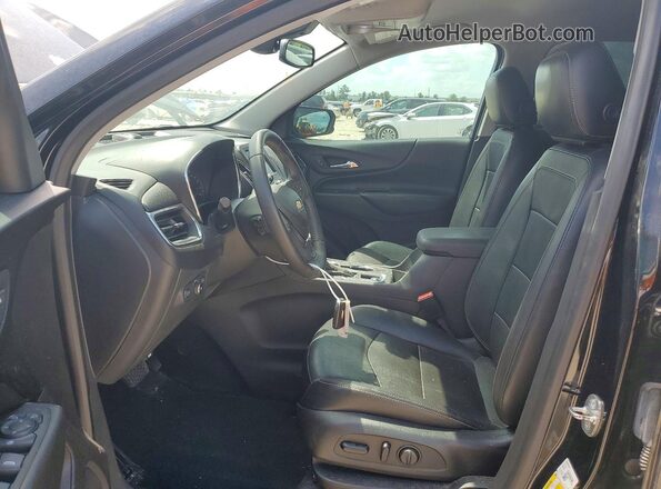 3GNAXKEVXLL117812 2020 CHEVROLET EQUINOX Черный Вид салона спереди