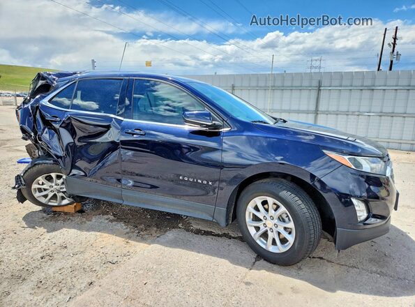 3GNAXKEVXLS572794 2020 CHEVROLET EQUINOX Blue Delantero derecho