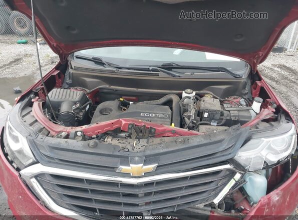 3GNAXKEVXLS589398 2020 CHEVROLET EQUINOX Red უკანა ხედი