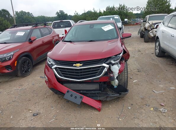 3GNAXKEVXML337808 2021 CHEVROLET EQUINOX Бордовый Вид щитка приборов