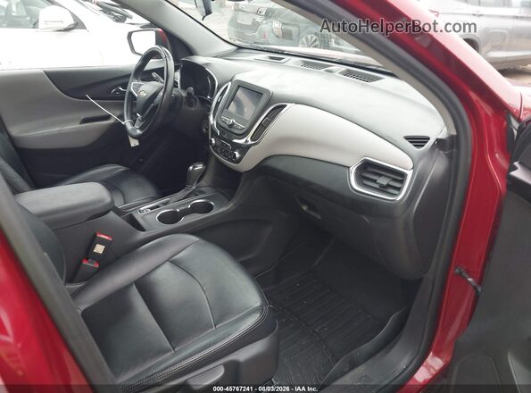 3GNAXKEVXML337808 2021 CHEVROLET EQUINOX Бордовый Вид салона спереди