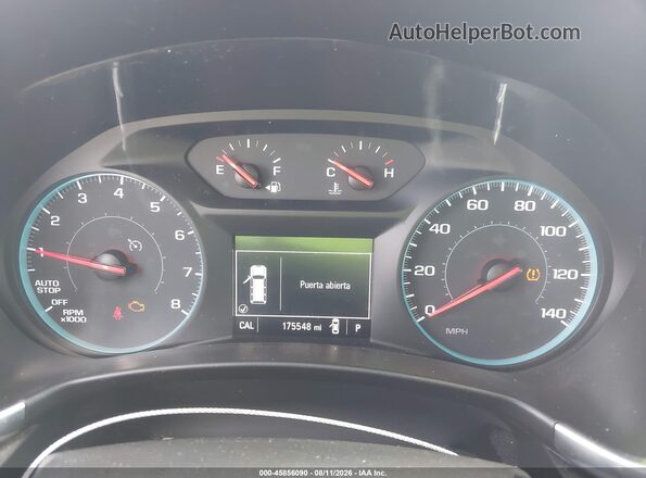 3GNAXKEX1JS517651 2018 CHEVROLET EQUINOX Silver Widok tylnych siedzeń