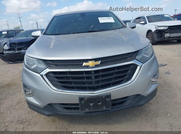3GNAXKEX1JS517651 2018 CHEVROLET EQUINOX Silver Widok zestawu wskaźników