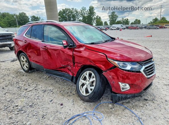 3GNAXKEX4JS612432 2018 CHEVROLET EQUINOX Red Передня права чверть