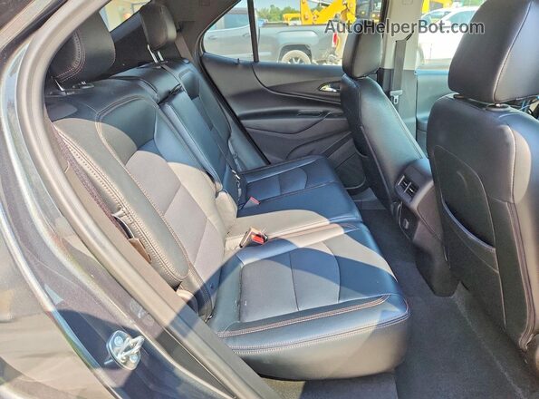3GNAXKEX5JS635377 2018 CHEVROLET EQUINOX Gray უკანა სავარძლების ხედი