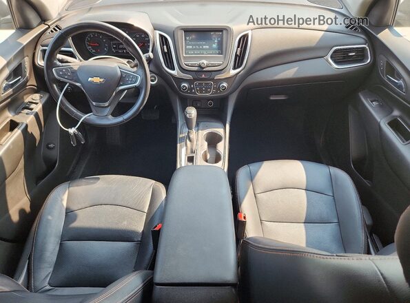 3GNAXKEX5JS635377 2018 CHEVROLET EQUINOX Gray წინა პანელის ხედი