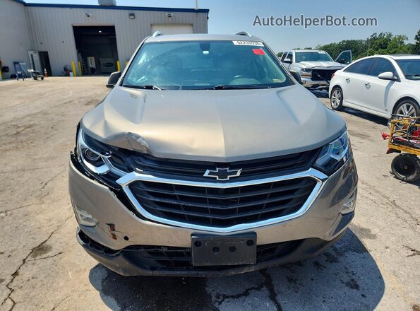 3GNAXKEX7JS625563 2018 CHEVROLET EQUINOX Gray Вид спереду
