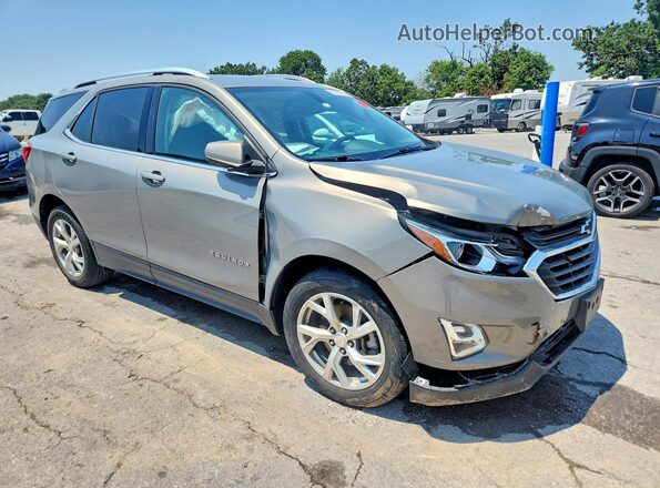 3GNAXKEX7JS625563 2018 CHEVROLET EQUINOX Gray Передня права чверть