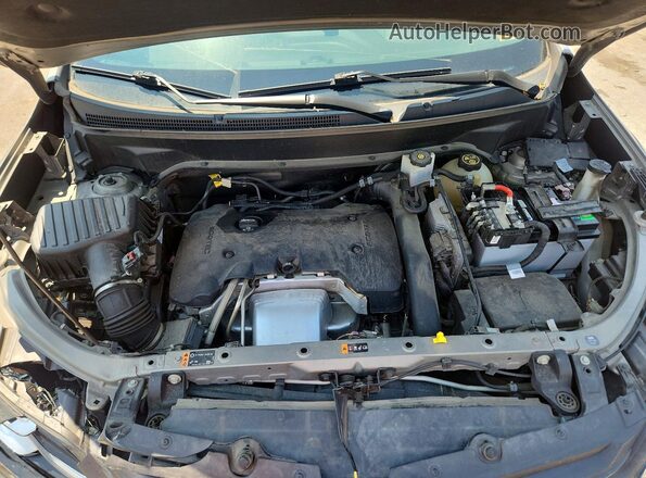3GNAXKEX7JS625563 2018 CHEVROLET EQUINOX Gray Вид підкапотного простору
